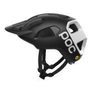 Cască MTB POC Cularis - Uranium Black Matt/Hydrogen White w. Logo
