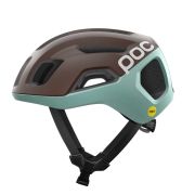 Cască ciclism șosea POC Ventral Air MIPS - Bronzite Brown Matt/Lazurite Blue Matt