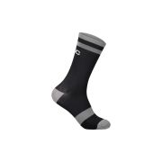 Șosete ciclism POC Lure MTB Sock Long - Uranium Black/Granite Grey