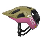 Cască MTB POC Cularis - Olivine Green Matt/Thulite Pink Matt