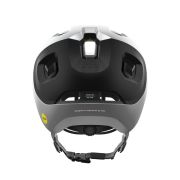 Cască MTB POC Axion Race MIPS - Uranium Black/Argentite Silver Matt