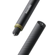 Bat de selfie Insta360 114cm Invisible Selfie Stick (model nou) - negru