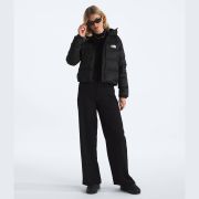 Geacă de puf The North Face Hydrenalite Down Hoodie pentru damă - negru Black | puf reciclat 600