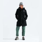 Parka The North Face Hikesteller Insulated pentru damă - negru Black | impermeabilă Dryvent