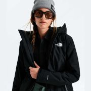 Parka The North Face Hikesteller Insulated pentru damă - negru Black | impermeabilă Dryvent