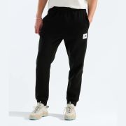 Pantaloni jogger The North Face Box Half Dome Regular Tapered pentru bărbați - negru Black | bumbac și poliester