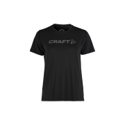 Tricou alergare Craft Essence Logo Tee 2 damă - negru