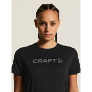 Tricou alergare Craft Essence Logo Tee 2 damă - negru