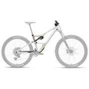 Orbea OCCAM OMR LT+X 2P FK (2027) - cadru MTB Trail full suspension - Ivory White - Nickel (Gloss)