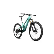 Orbea RALLON 442 ENDURO (2027) - cadru MTB Enduro full suspension - Aloha Green - Fantasy Purple Carbon View (Gloss)