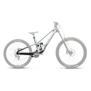 Orbea RALLON 442 DH (2027) - cadru MTB Downhill full suspension - White Chic - Diamond Black (Gloss)