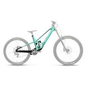 Orbea RALLON 442 DH (2027) - cadru MTB Downhill full suspension - Aloha Green - Fantasy Purple Carbon View (Gloss)