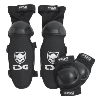 Genunchiere si tibiere TSG Youth Dermis Pro A - Black