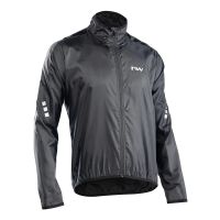 Northwave - jachetă ciclism iarnă pentru bărbați All Mountain Easy Out Softshell - negru verde închis pădure