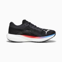 Puma - pantofi alergare pentru barbati Deviate Nitro 2 FF - negru alb portocaliu Sun Stream sunset glow