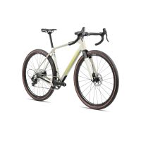 Bicicletă gravel Orbea TERRA M21eTEAM 1X - Ivory White | Spicy Lime (Gloss)