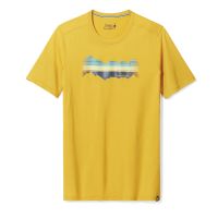 Smartwool - maiou sport femei Mountain Horizon Graphic W Tank - galben miere