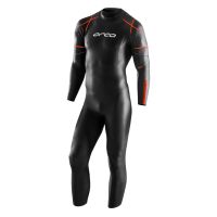 Orca - costum neopren ape deschise pentru femei vizibilitate sporita W Vitalis OpenWater HI VIS wetsuit - negru portocaliu
