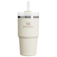 Stanley - termos tip sticla cu pai - Iceflow Flip Straw Tumbler 2.0 - alb - 0.89 L