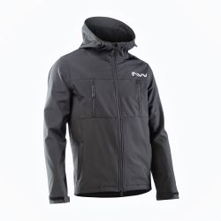 Northwave - jacheta ciclism iarna pentru barbati All mountain Easy Out Softshell - negru