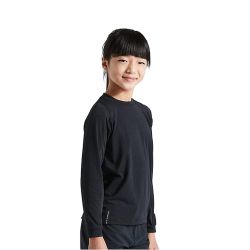 Tricou SPECIALIZED Youth Trail LS - Black