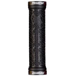 Mansoane Reverse Stamp Lock-On 135/30mm Negru/Negru
