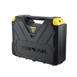 Topeak - trusă scule profesionale reparații bicicletă 36 elemente PrepBox - negru galben