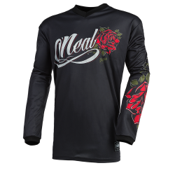 Bluza O Neal Element Women Roses - L, Negru Rosu