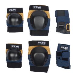 Set protectii TSG Basic - Night Blue/Dusk Yellow