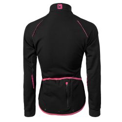 Jacheta impermeabila FUNKIER Alba W softshell Women - Black/Pink