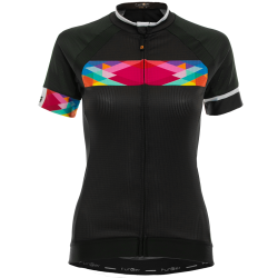 Tricou FUNKIER Nugola-2 Pro Women S/S - Black/Multicolor