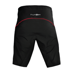 Pantaloni scurti FUNKIER Lucca Pro Men - Black/Red 4XL