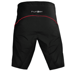 Pantaloni scurti FUNKIER Lucca Pro Men - Black/Red