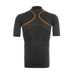 Tricou FUNKIER Respirare Elite - Gri/Portocaliu XS/S