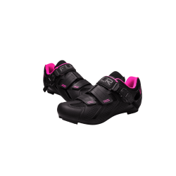Pantofi ciclism FLR F-15 III Pro Road - Negru/Roz