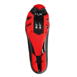 Pantofi ciclism FLR F-70 Elite Mtb - Negru/Rosu