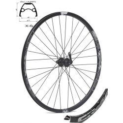 Roata CROSSER X6 32H 27.5" Fata QR Disc capsata butuc SHIMANO TX505 Negru