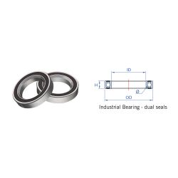 Rulment cuvete FSA IND 1"1/8 (lower PIG DH HS) MR0