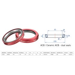 Rulment cuvete FSA Super Light TH-870R ACB 45x45 1"1/8 MR042R