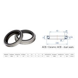 Rulment cuvete FSA TH-871 ACB 36x36 1"1/8 dualS MR033E
