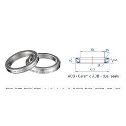 Rulment cuvete FSA TH-872E ACB 36x36 1"1/8 dualS MR043