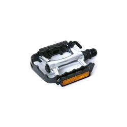 Pedale CONTEC CPI-046 - rulmenti 256g - argintiu/negru