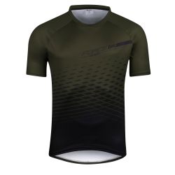 Tricou maneca scurta Force MTB Angle army