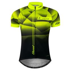 Tricou Force Best maneci scurte fluo/negru XS