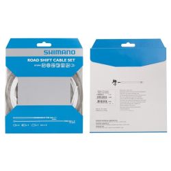 Set cabluri si camasi schimbator Shimano DA79 sosea alb