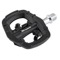 Pedale Force Select MTB/SPD cu rulmenti, negre