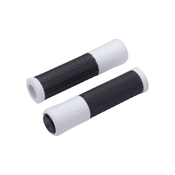 Gripuri BBB Viper 130mm Negru/Alb