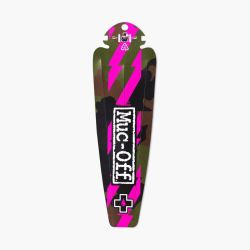 Muc-Off - Aparatoare spate roata bicicleta Back Ride Guard - verde Camo