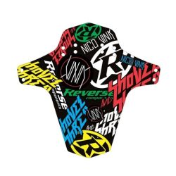 Reverse - Aparatoare noroi bicicleta Nico Vink stickerbomb - multicolor