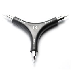 Bikefun - Cheie Bicicleta tip Y, dimensiune 1.5/2/2.5mm